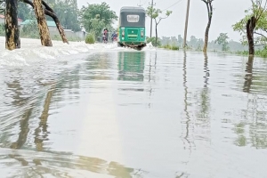 সিলেটে আবারো ভয়াবহ হচ্ছে বন্যা পরিস্থিতি