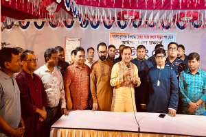সিলেট নগরীর বিভিন্ন পূজামণ্ডপ পরিদর্শন করলো সিউক