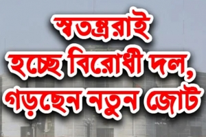 স্বতন্ত্রদের নিয়েই হচ্ছে বিরোধী দল!