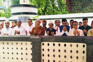 সিলেটে পৌছেঁছেন নানক সহ আওয়ামীলীগ নেতারা