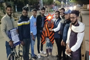সিলেট মহানগরীতে ছাত্রদল নেতা জিসানের উদ্যোগে শীতবস্ত্র বিতরণ