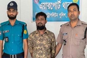 সিলেটে একাধিক মামলার পলাতক আসামি ‘রাজু ডাকাত’ গ্রেপ্তার
