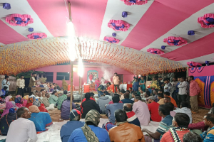 হবিগঞ্জের কৃষ্ণপুরে শ্মশান কালী পূজা অনুষ্ঠিত