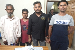 দক্ষিণ সুরমায় পুলিশের অভিযানে ৪ জুয়াড়ি গ্রেফতার