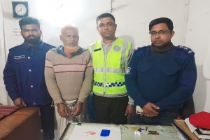 গোয়াইনঘাটে ৪২ পিস ইয়াবাসহ আটক ১