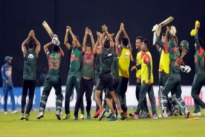 সন্ধ্যায় সিলেটের মাঠে বাঘ-সিংহের লড়াই