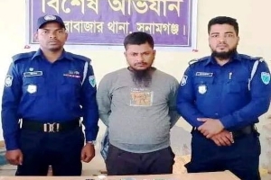 দোয়ারাবাজার পুলিশ-সেনাবাহিনীর অভিযানে ইয়াবাসহ গ্রেফতার-১
