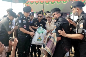 র‌্যাব সব সময় মানবিক কার্যক্রম অব্যাহত রেখেছে : র‍্যাব ডিজি