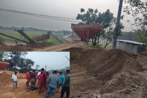 জৈন্তাপুরে বালু মিশ্রিত লাল পাথর মজুদের দায়ে ৫০ হাজার টাকা জরিমানা জৈন্তাপুরে বালু মিশ্রিত লাল পাথর মজুদের দায়ে ৫০ হাজার টাকা জরিমানা