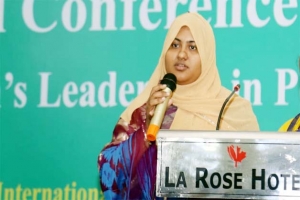 বালাগঞ্জে ভাইস চেয়ারম্যান পদে আলোচনায় দিনা রহমান