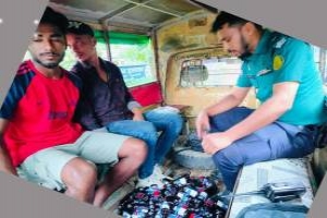 সিলেটে মাদকসহ দুই যুবক আটক