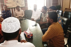 দোয়ারাবাজারে ছাত্র সমন্বয়কদের সাথে উপজেলা প্রশাসনের সভা