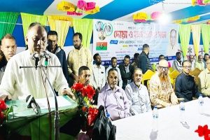 গণহত্যাকারী শেখ হাসিনা দেশে এনে বিচারের মুখোমুখি করা হবে : এড. এমরান চৌধুরী